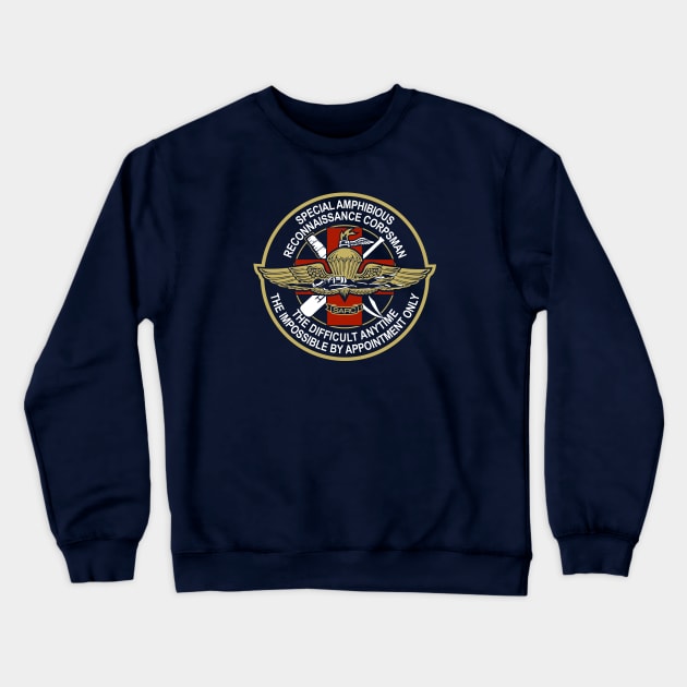 Mod.26 US Navy Deep Sea Diver Crewneck Sweatshirt by parashop